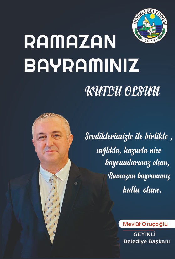Mevlüt Oruçoğlu Geyikli Belediye başkanı