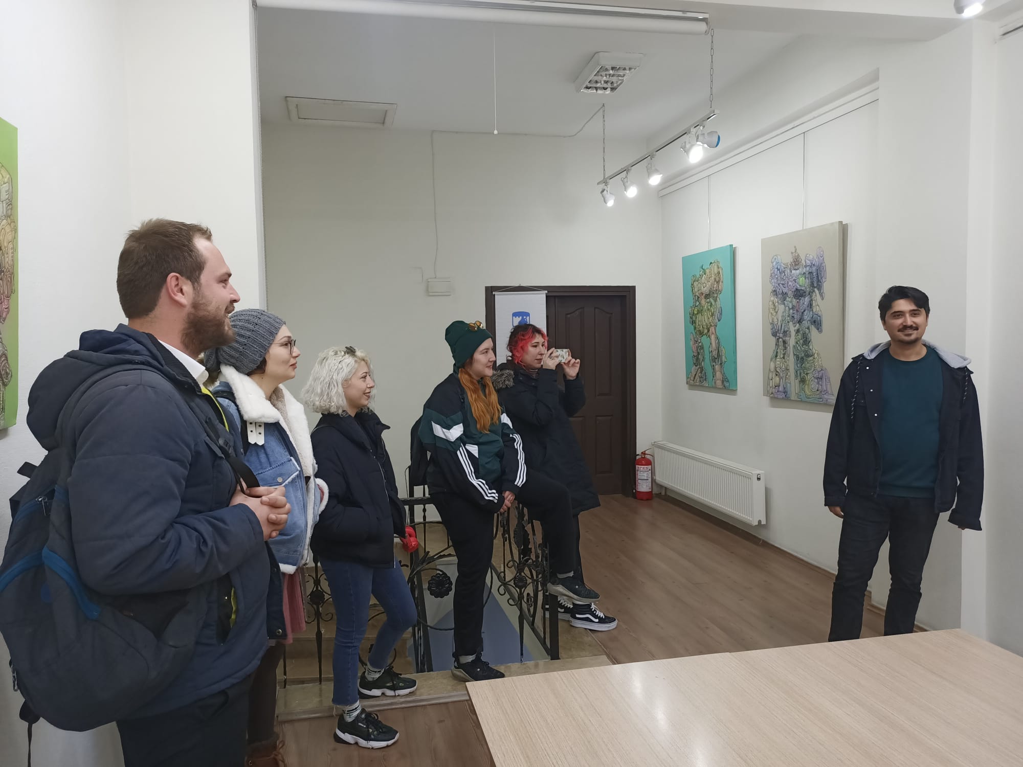 Orhan Mert’in Sergisi Sanatseverler İle Buluştu