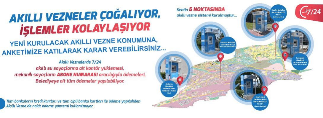 Çanakkale Belediyesi’nin akıllı vezneleri hayatı kolaylaştırıyor