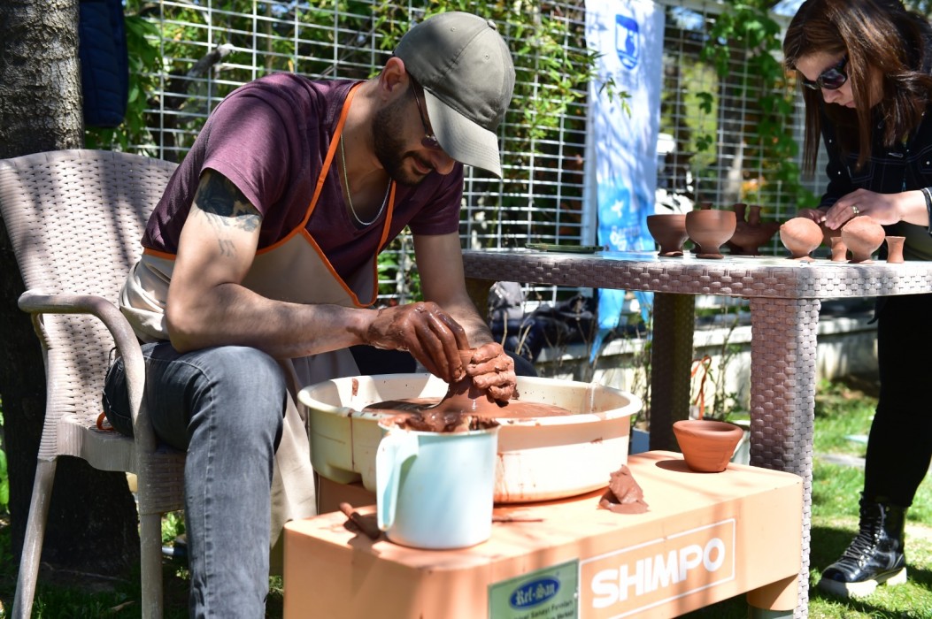 ÇOMÜ’de “Boğazın Balıkları” Çömlekçi Tornası Çalıştayı gerçekleştirildi