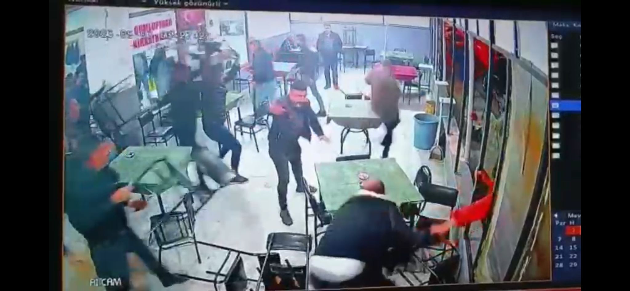 Kahvehane kavgasına 6 tutuklama