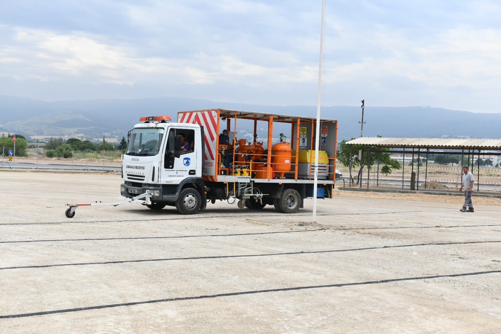 Çanakkale’de Kurban Satış ve Kesim Alanında Hazırlık Çalışmaları Başladı