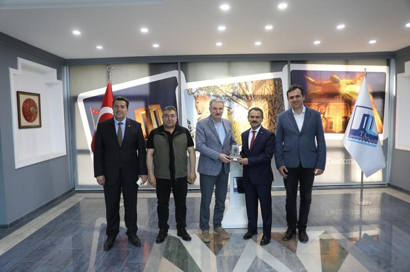 Vali İlhami AKTAŞ’ı Ziyaret Etti