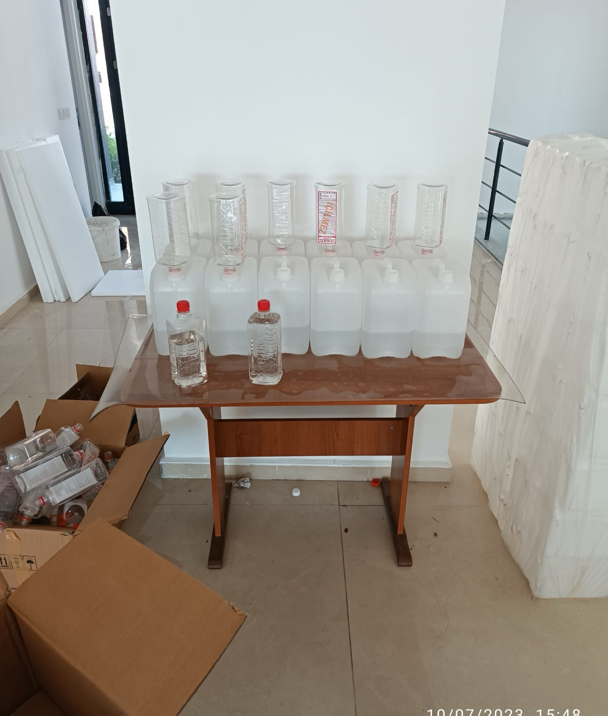 Çanakkale’de sahte alkol operasyonu