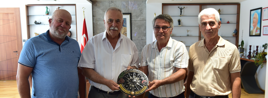 Başkan Gökhan’a Teşekkür Ziyareti