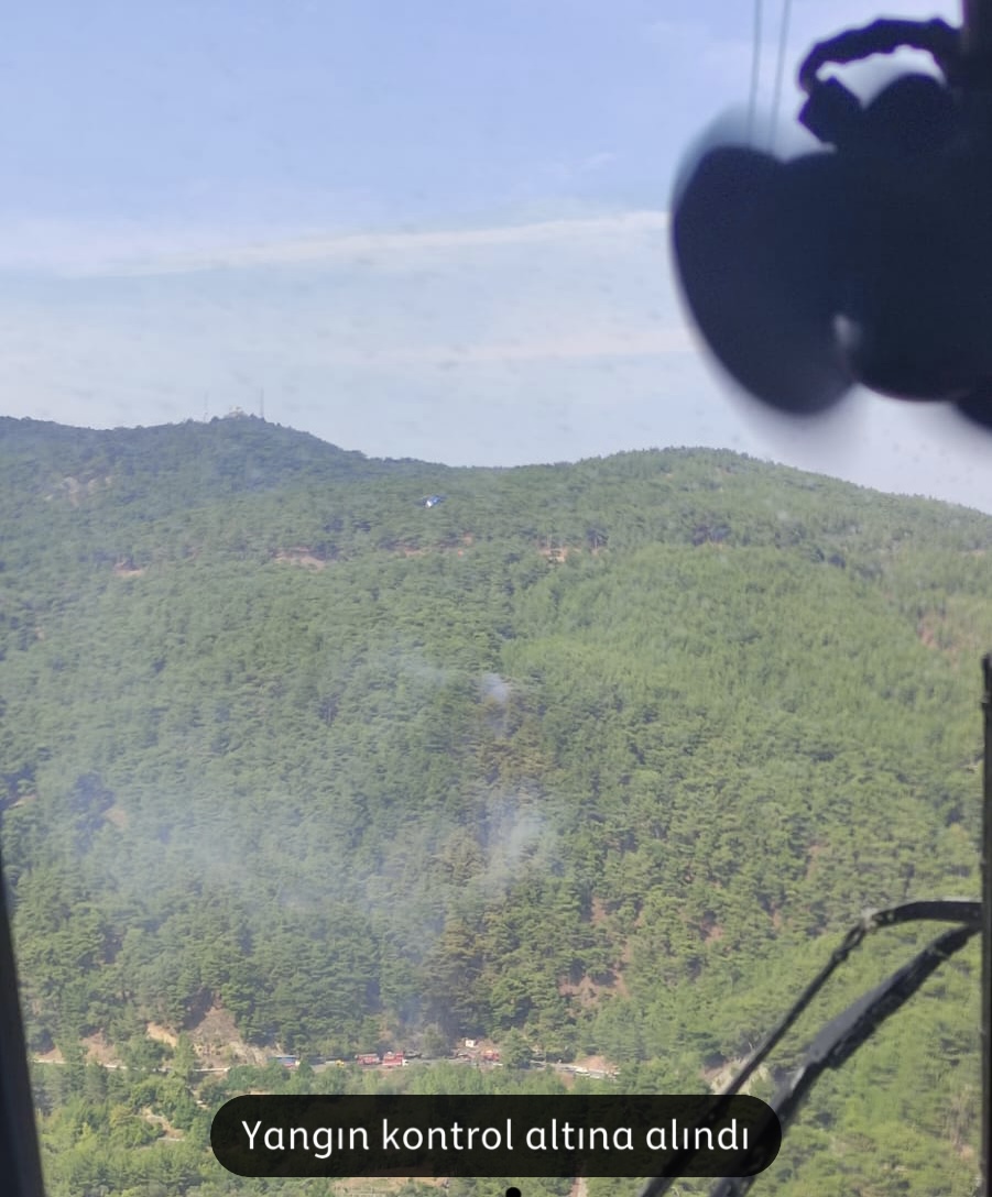 Yangın kontrol altına alındı