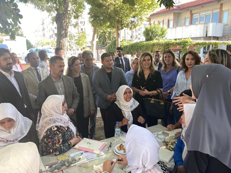 Ahmetçe Köyü Hesap İşi Sergisi Açıldı