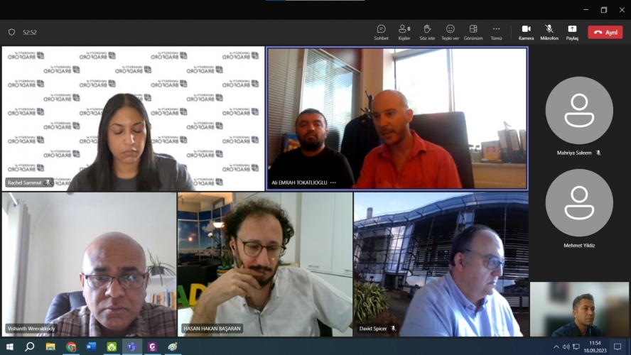 Bradford Üniversitesi İle Çevrimiçi Toplantı Gerçekleşti