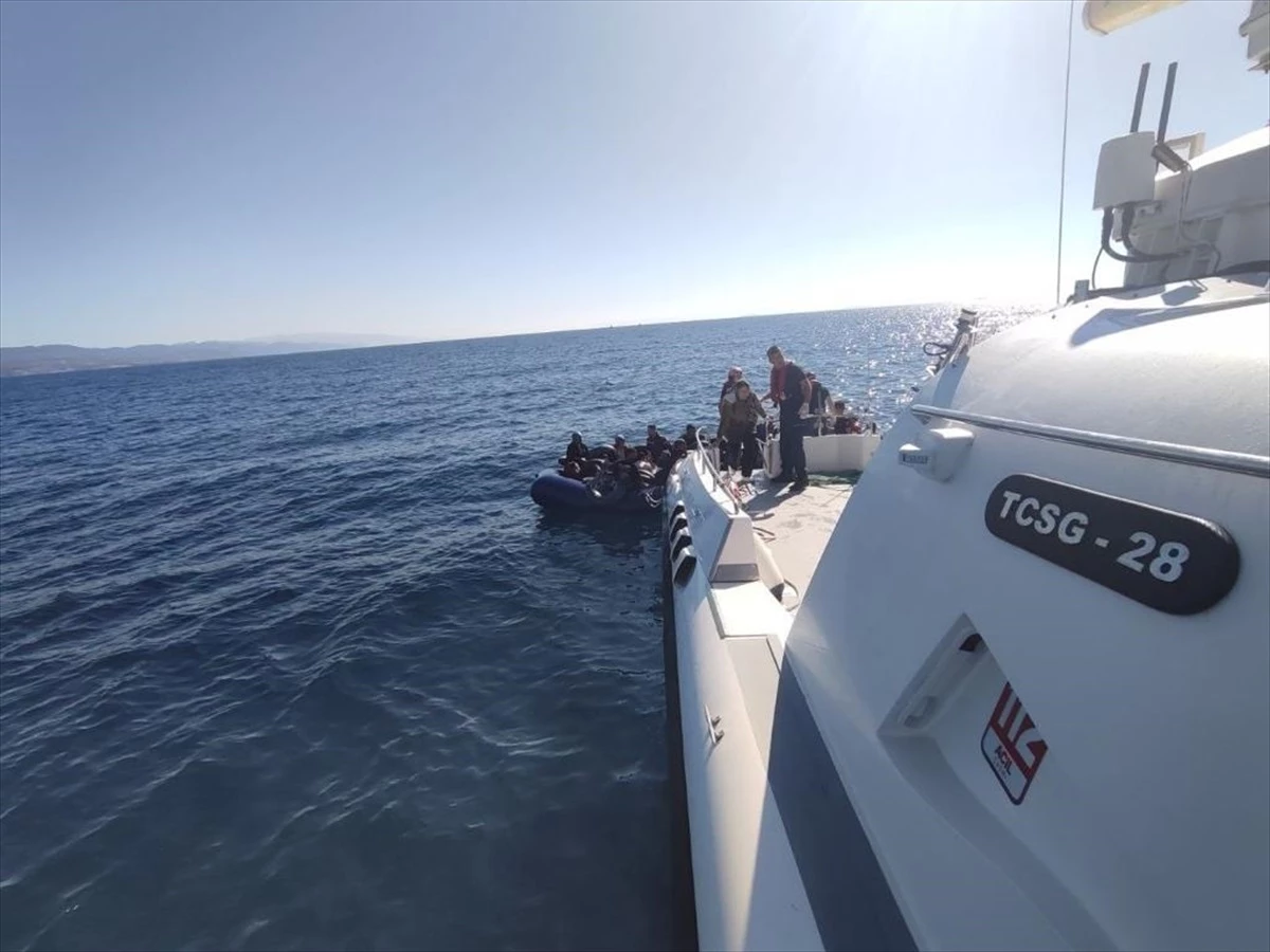 48 düzensiz göçmen yakalandı