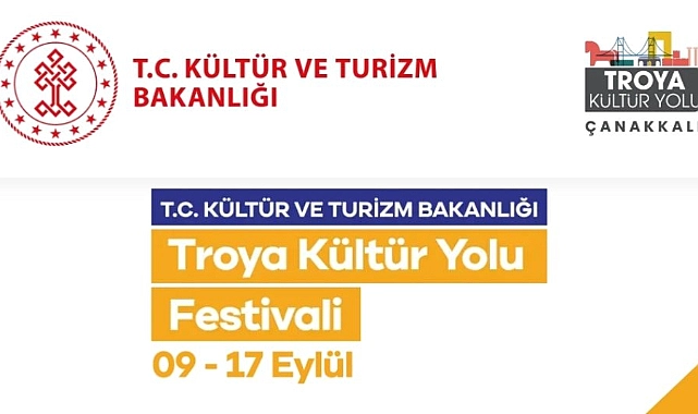 Troya Kültür Yolu Festivali programı belli oldu