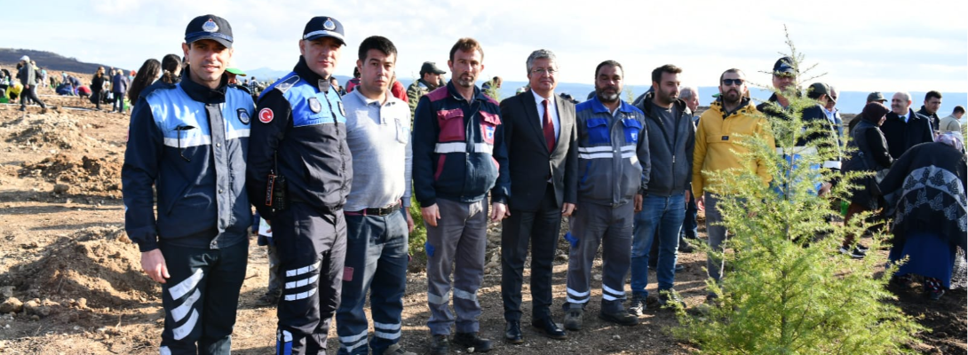 Başkan Vekili Mutluay Fidan Dikim Etkinliğine Katıldı