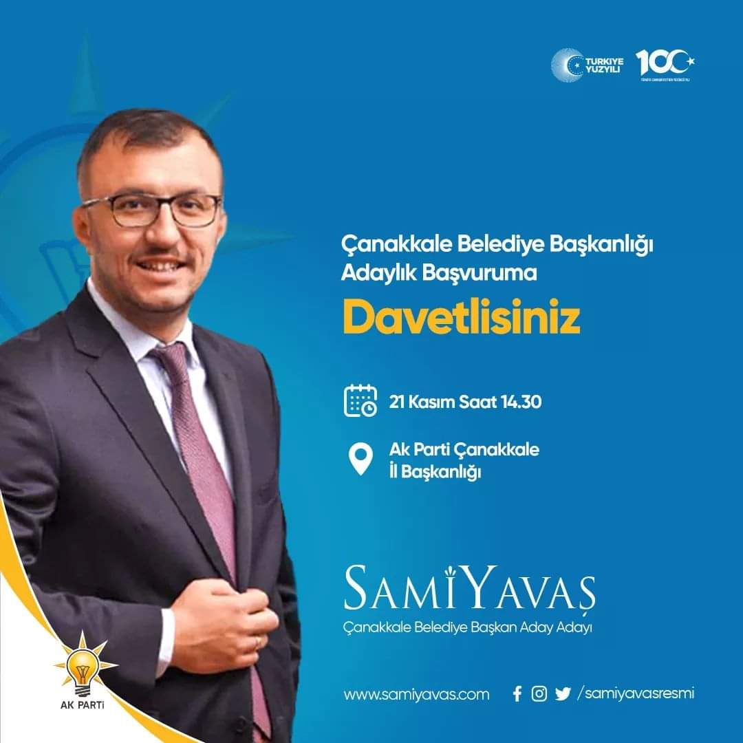 Aday adayı Sami Yavaş