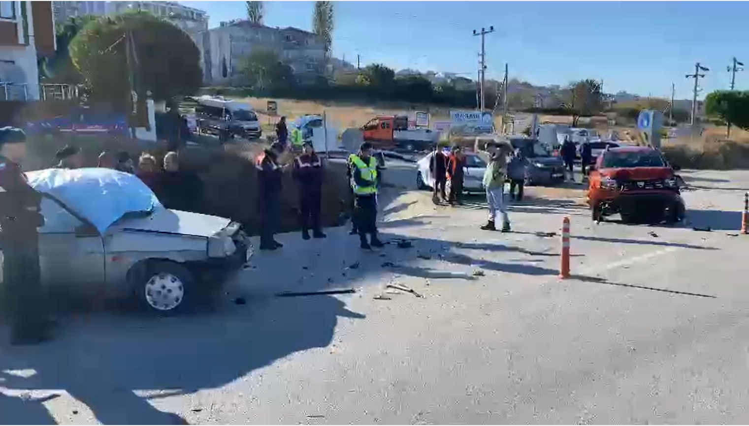 Çanakkale’de trafik kazası 1 ölü 1 yaralı