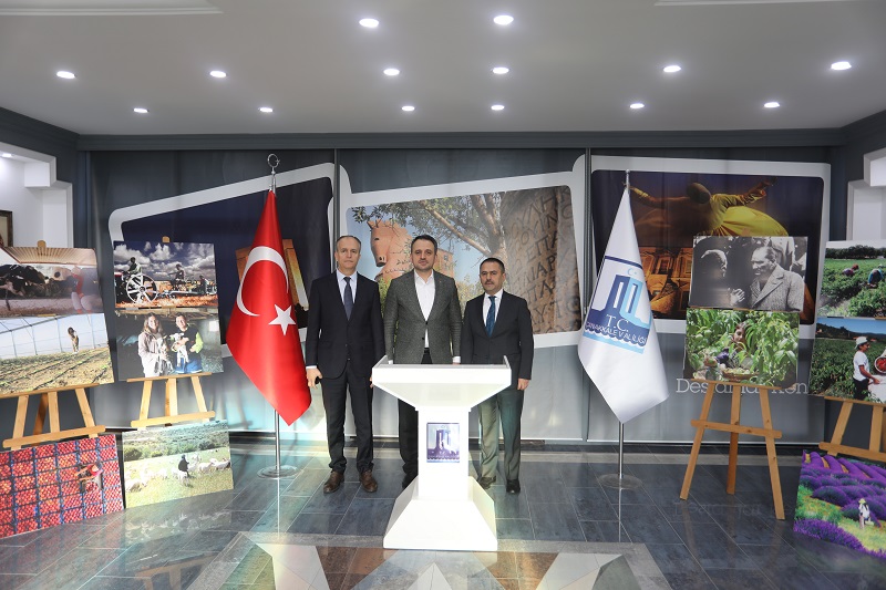 Gençlik ve Spor Bakan Yardımcısı  Dr. Enes EMİNOĞLU Çanakkale Valiliğini Ziyaret Etti