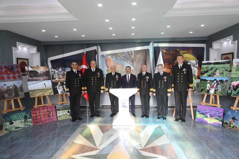 Nusret-23 Tatbikatı Münasebetiyle Vali İlhami AKTAŞ’a Ziyaret