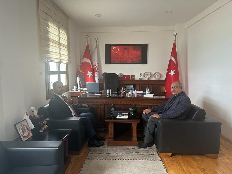 Vali İlhami AKTAŞ, Çanakkale Gümrük Müdürlüğüne Taziye Ziyaretinde Bulundu