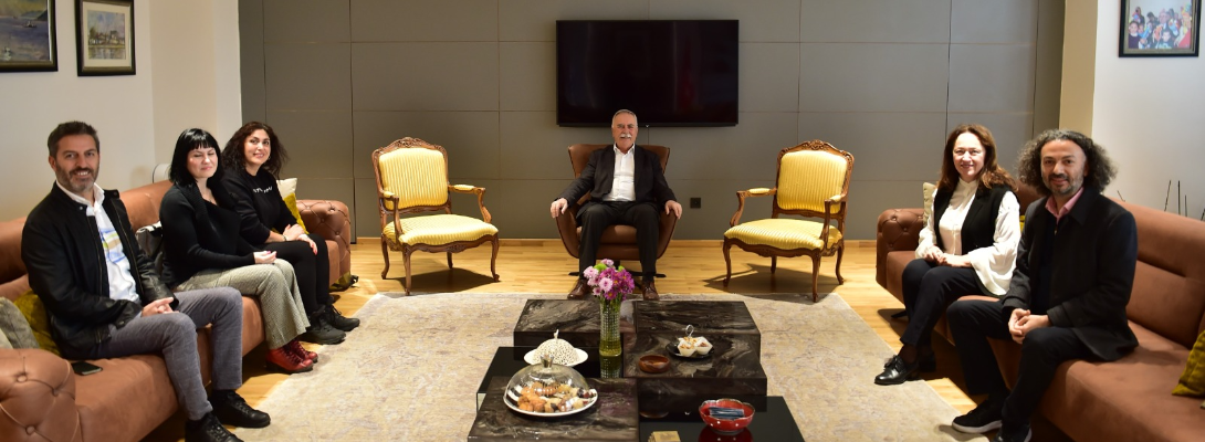 Başkan Gökhan Konuklarını Ağırladı