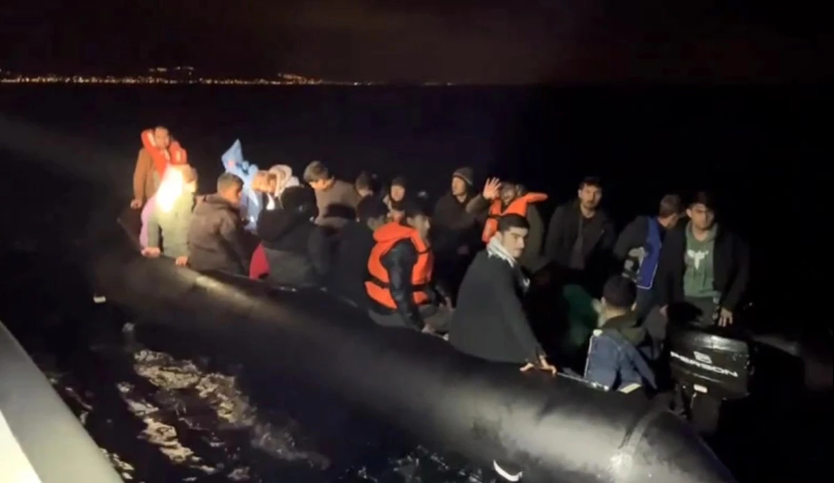 70 kaçak göçmen yakalandı