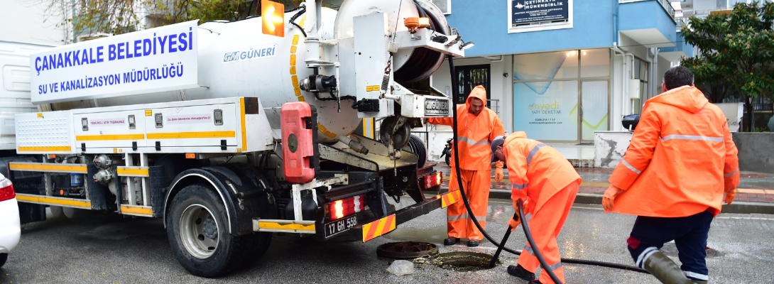 Şiddetli Yağışla Mücadele