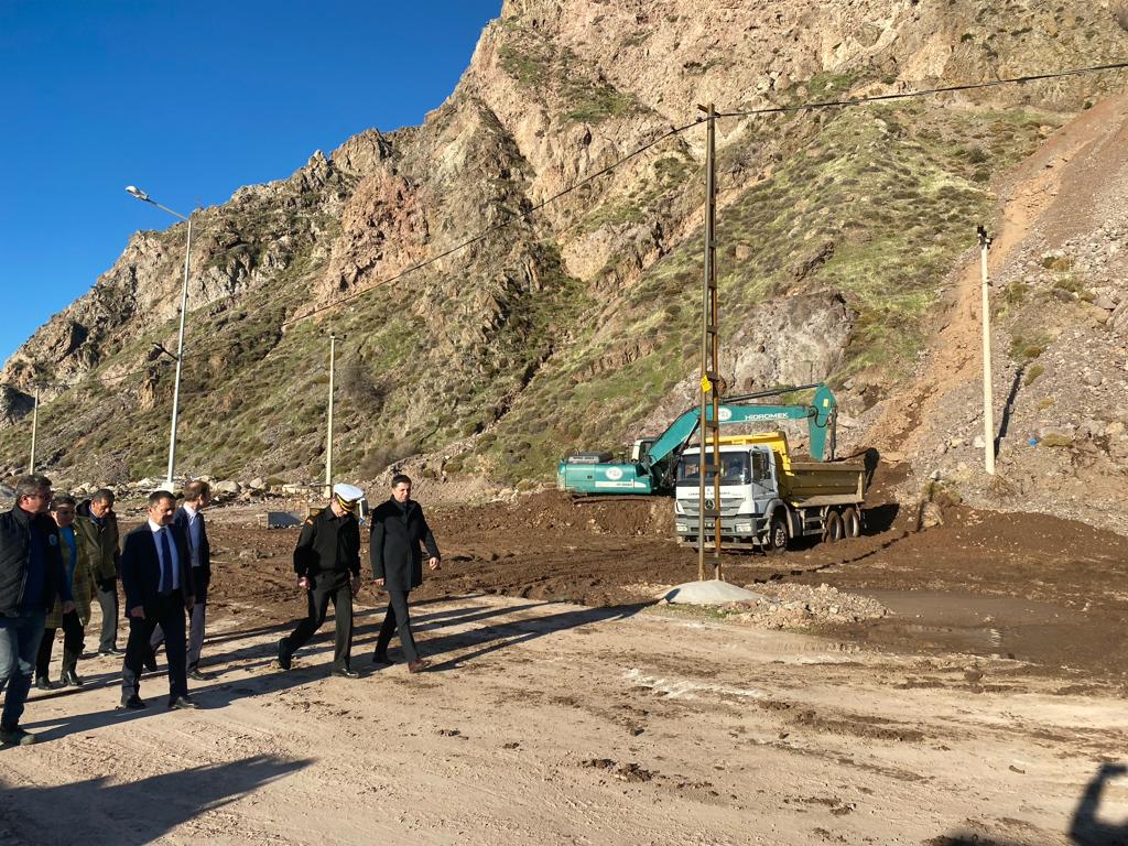 Vali İlhami AKTAŞ ve İl Müdürleri Ayvacık’ta