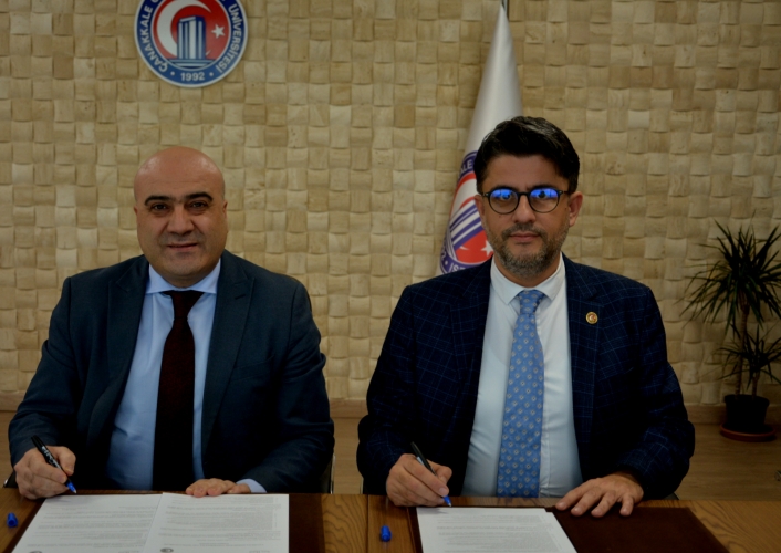 ÇOMÜ ve Avec Hotel Arasında Protokol İmzalandı