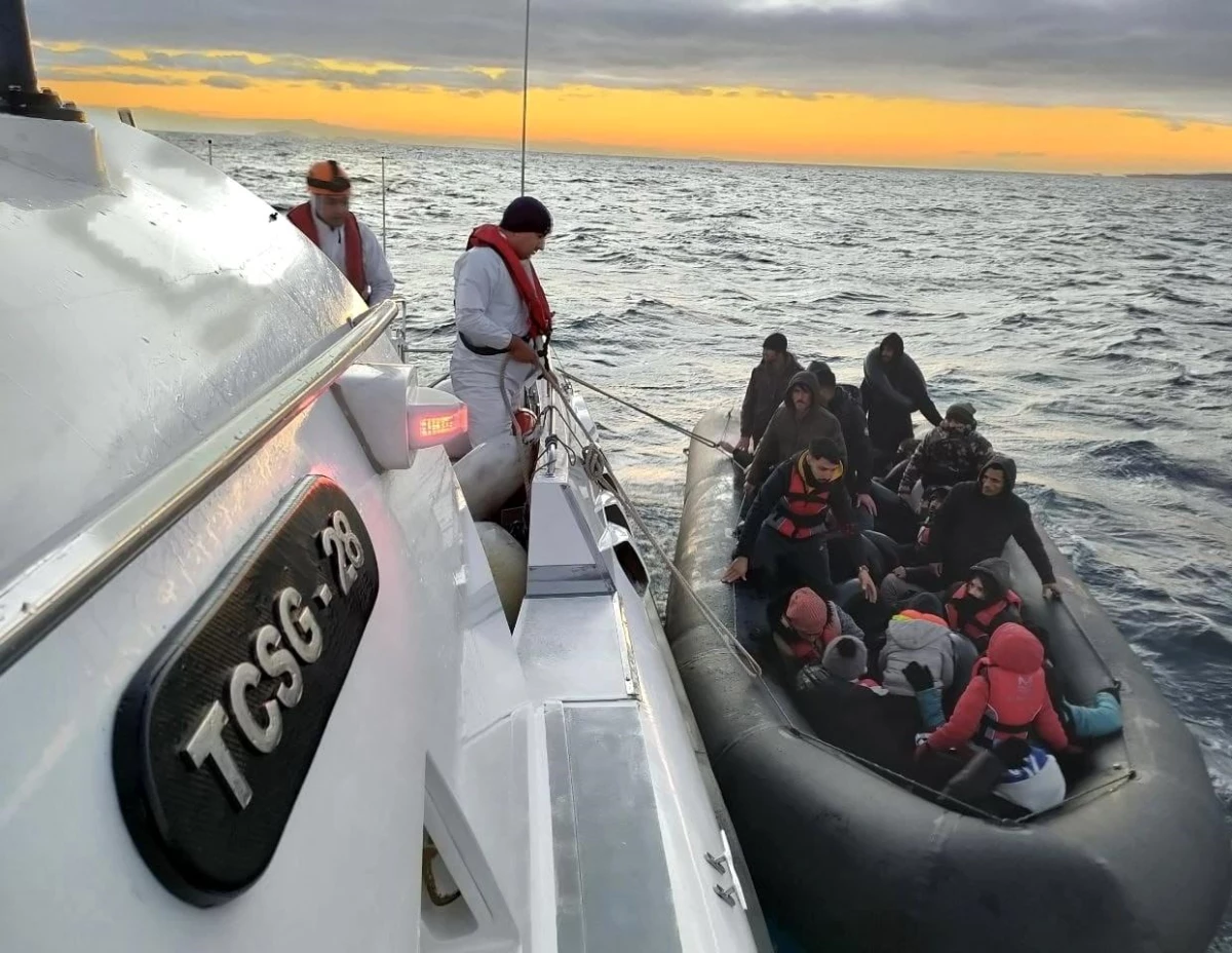 32 Kaçak Göçmen Yakalandı