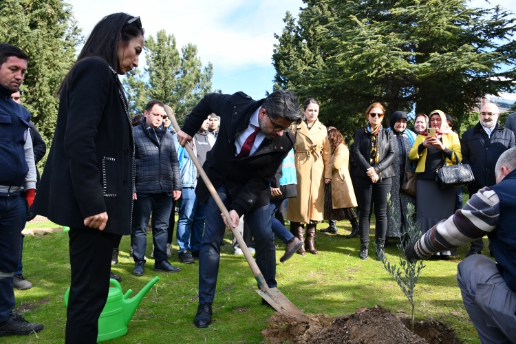 “6 Şubat Depremi Vefat Eden Öğrenciler Hatıra Ormanı” İçin Fidan Dikim Gerçekleştirildi