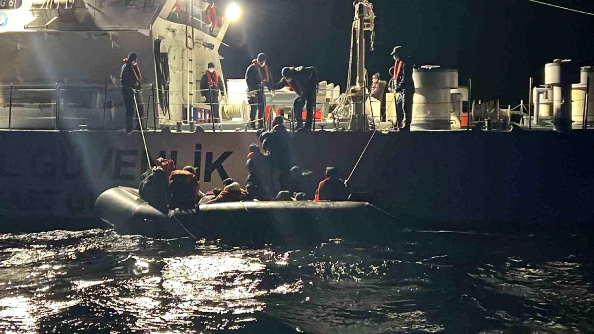 32’si çocuk 67 kaçak göçmen yakalandı