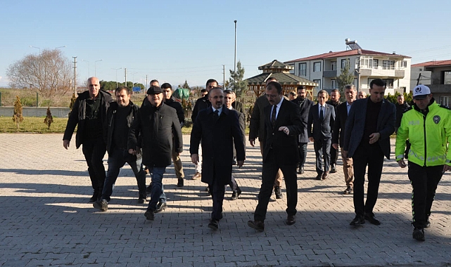 Turan Biga’da incelemelerde bulundu