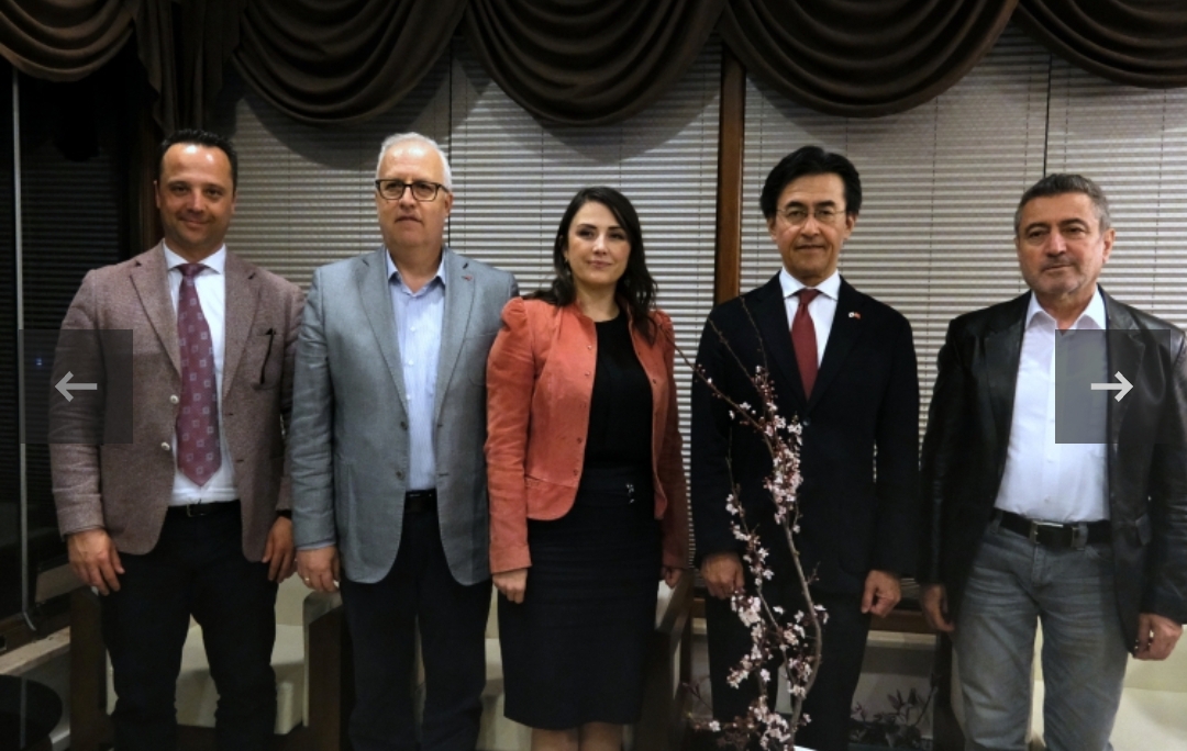 Japonya İstanbul Başkonsolosu ÇOMÜ’yü Ziyarette Bulundu