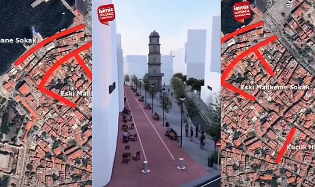 Çanakkale’de çarşı trafiğe kapanıyor; bazı caddeler tek şerit olacak!