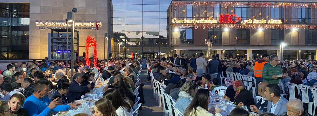 İftar Programında Bir Araya Geldik