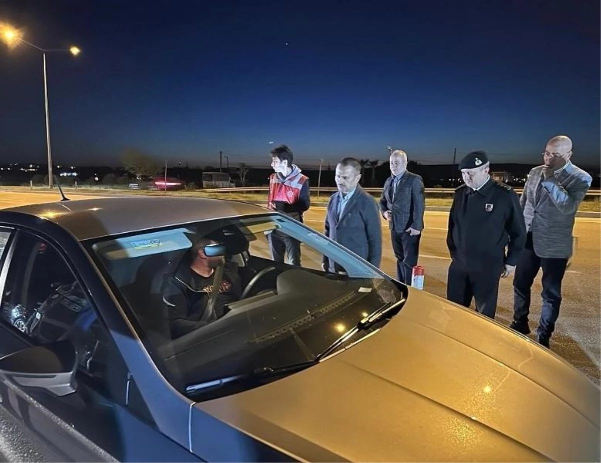 Ramazan Bayramı tatilinde trafik denetimlerine katıldı