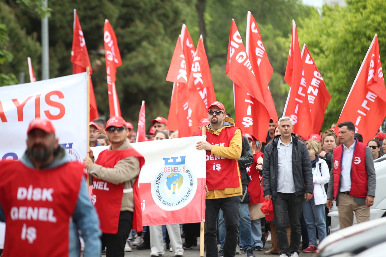 Çanakkale’de 1 Mayıs coşkuyla kutlandı