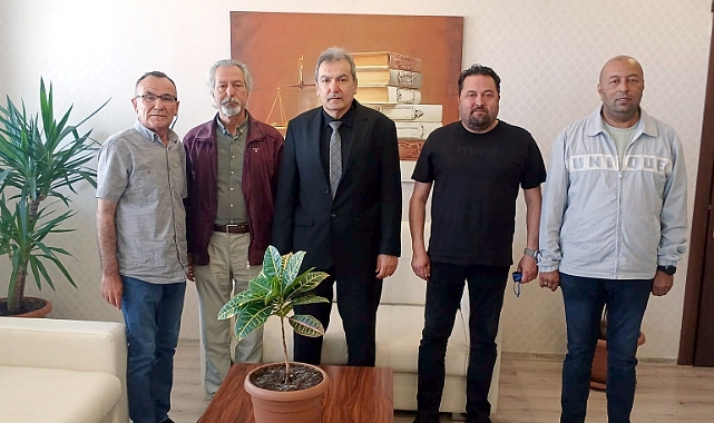 Gazeteciler Başkan Doğan’ı ziyaret etti