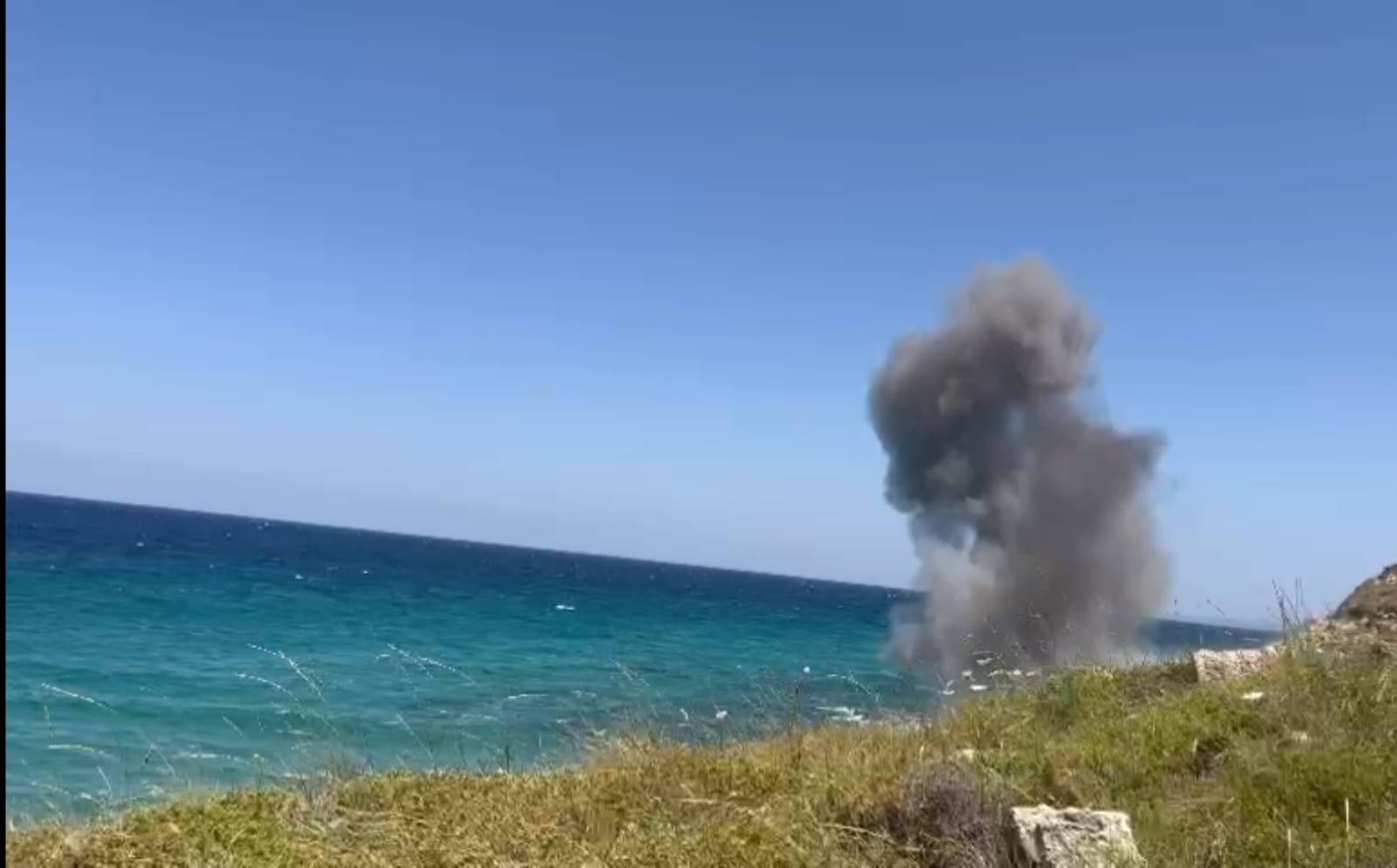 109 yıllık top mermisi imha edildi