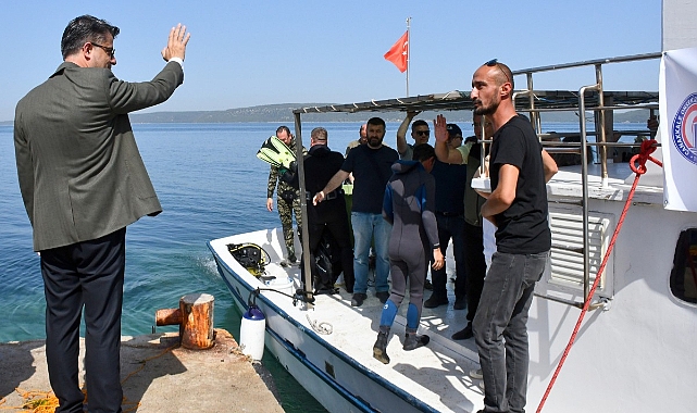 Istakoz yavruları denize bırakıldı