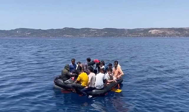 Ayvacık’ta göçmen operasyonu