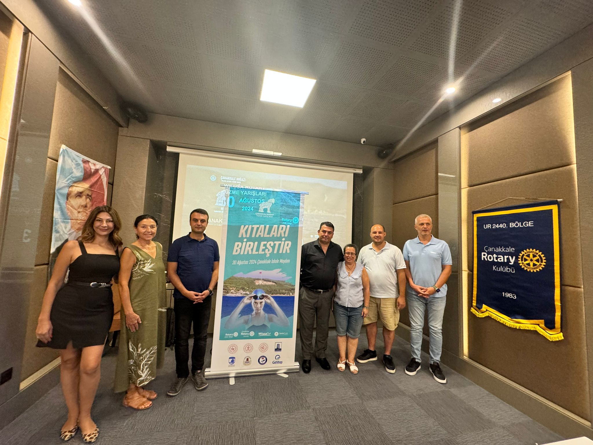 37 Çanakkale Boğazı Wilusa Yüzme Yarışı’na 1244 sporcu katılacak