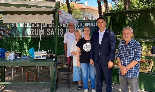 Üzüm üreticileriyle buluştu
