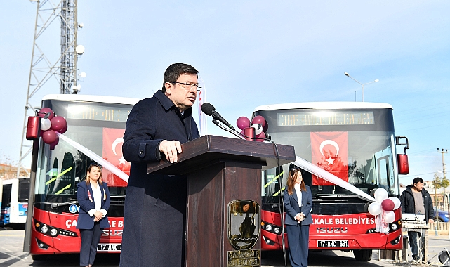 Toplu taşıma filosu güçleniyor