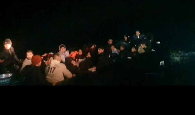 36 kaçak göçmen yakalandı