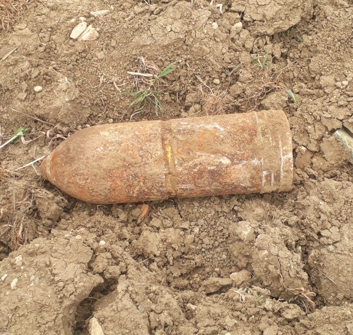 Çanakkale’de, patlamamış top mermisi imha edildi