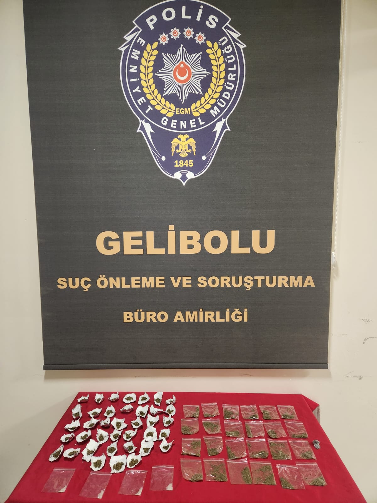 Çanakkale’de uyuşturucu operasyonu: 1 gözaltı