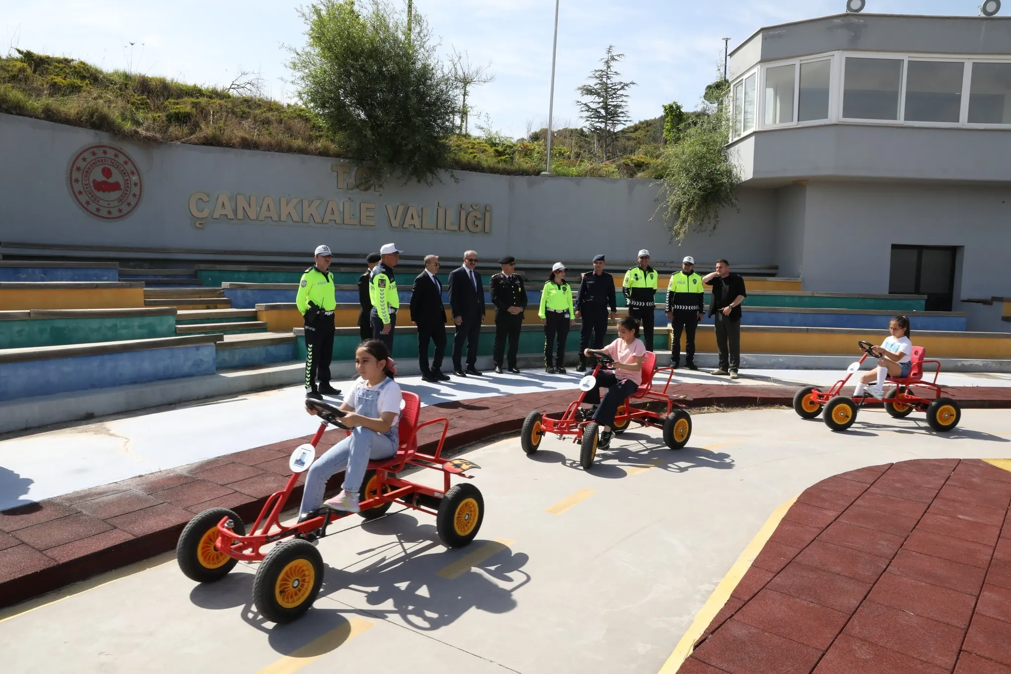 Trafik eğitimi verildi
