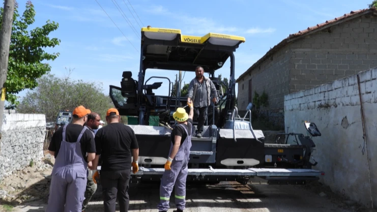 Asfalt sezonu açıldı