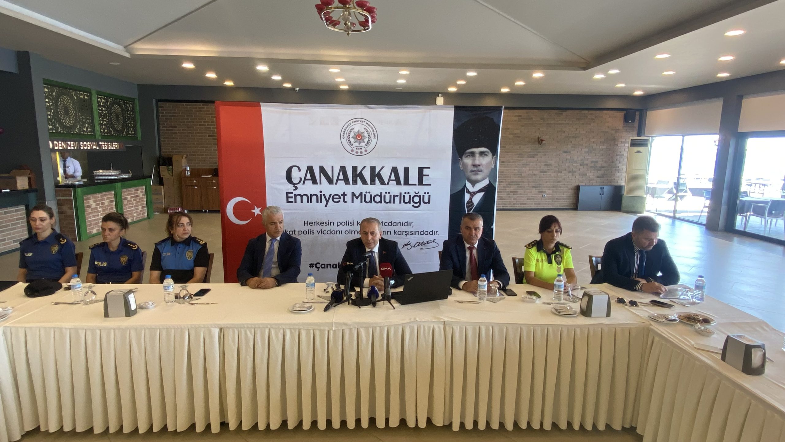 Çanakkale’de Asayiş olayları yüzde 22.8 azaldı