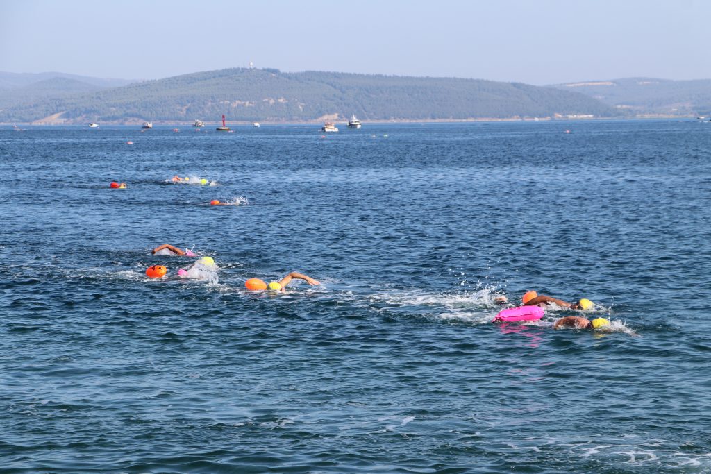 Çanakkale Boğazı Yüzme Yarışması’nın 38’incisi gerçekleştirildi