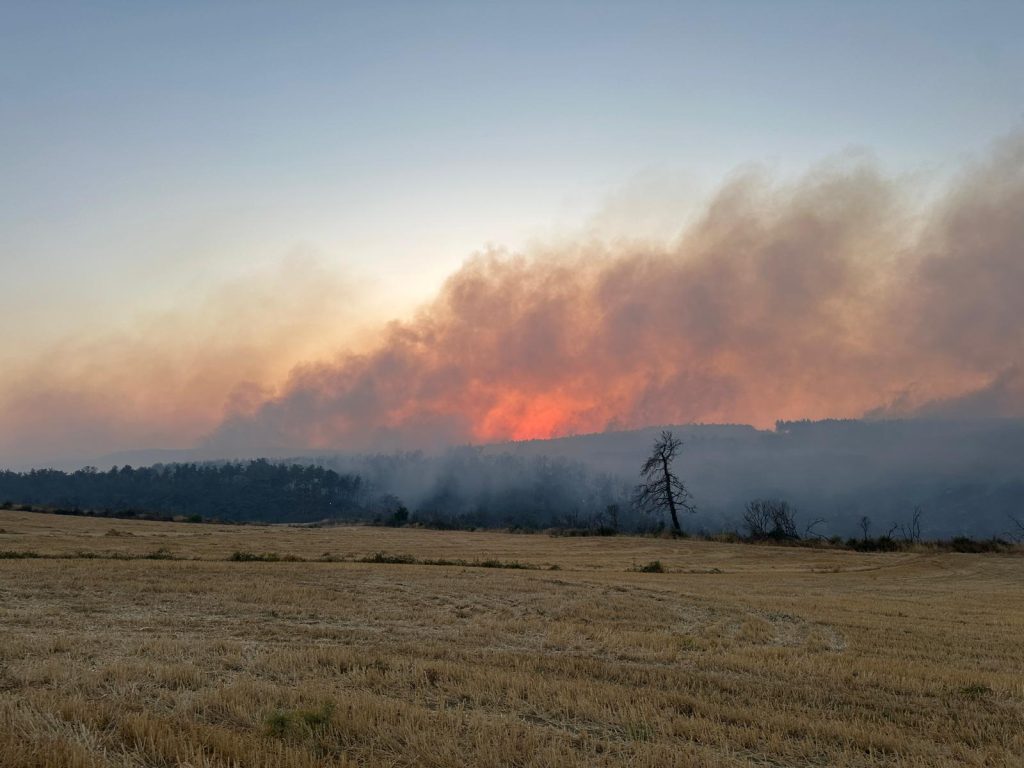 Gelibolu’daki yangın büyük ölçüde kontrol altına alındı