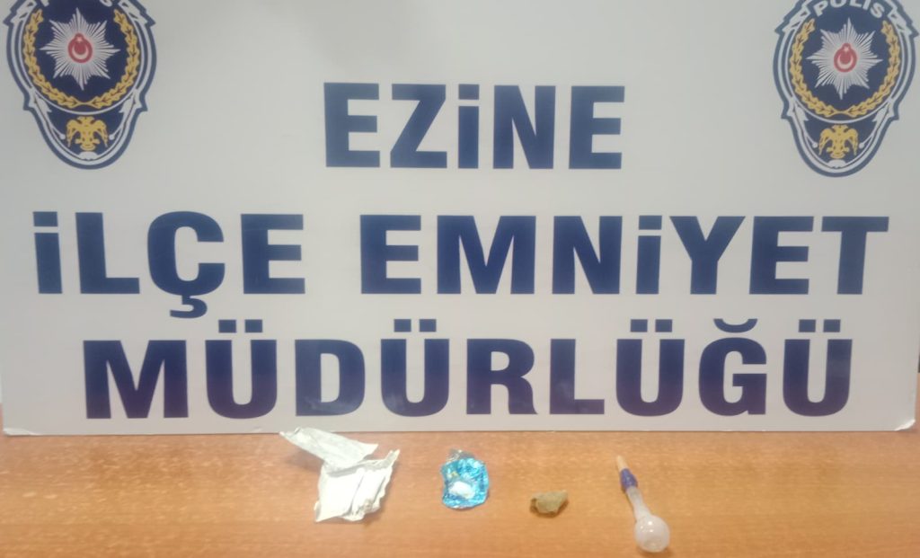 Ezine’de uyuşturucu operasyonu: 1 tutuklama 